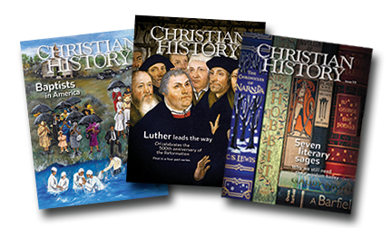 Issue covers of Christian History Magazines