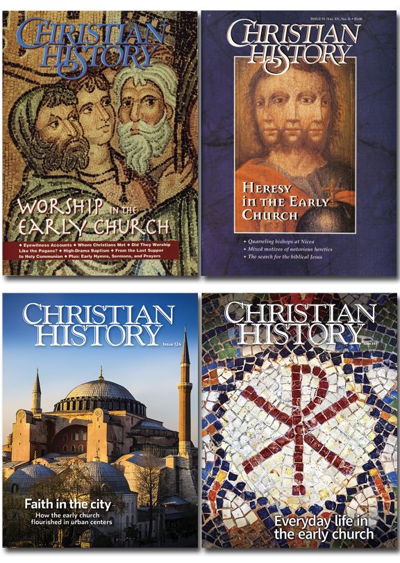 Christian History Magazine Early Church Bundle - Set of 4