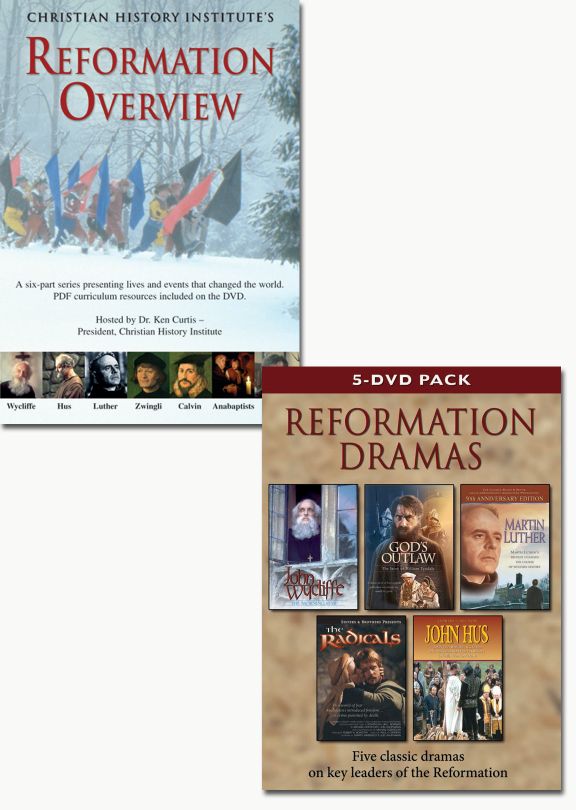 Reformation Overview and Reformation Dramas 5-DVD Pack - set of 2