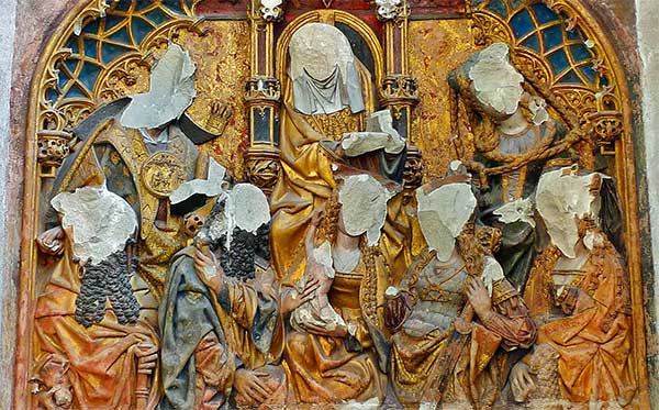 “Having images in our churches is contrary to the first commandment"