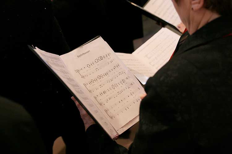 Break forth in song